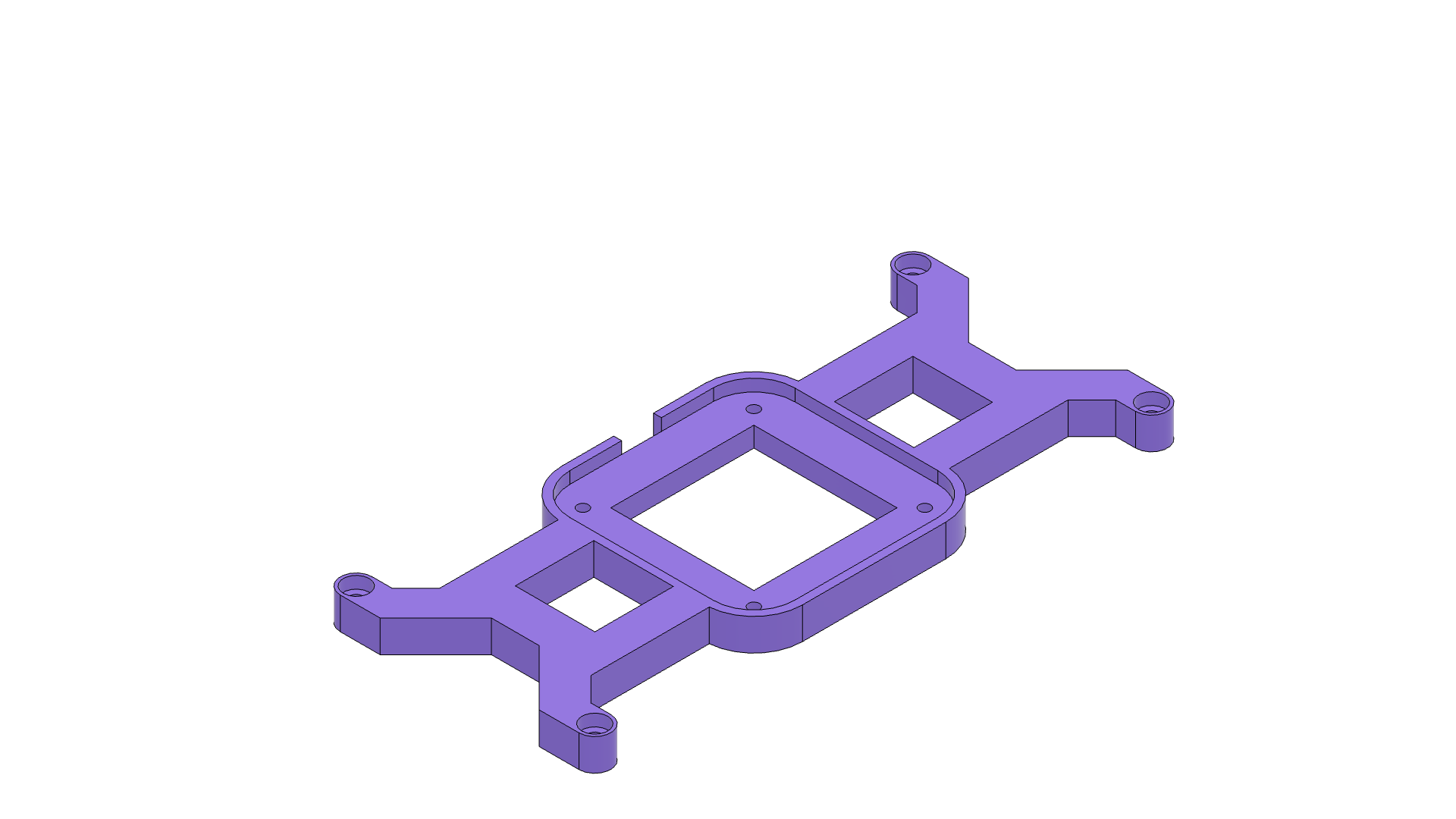 Auron assembly: Place the LiDAR holder on the work surface.
