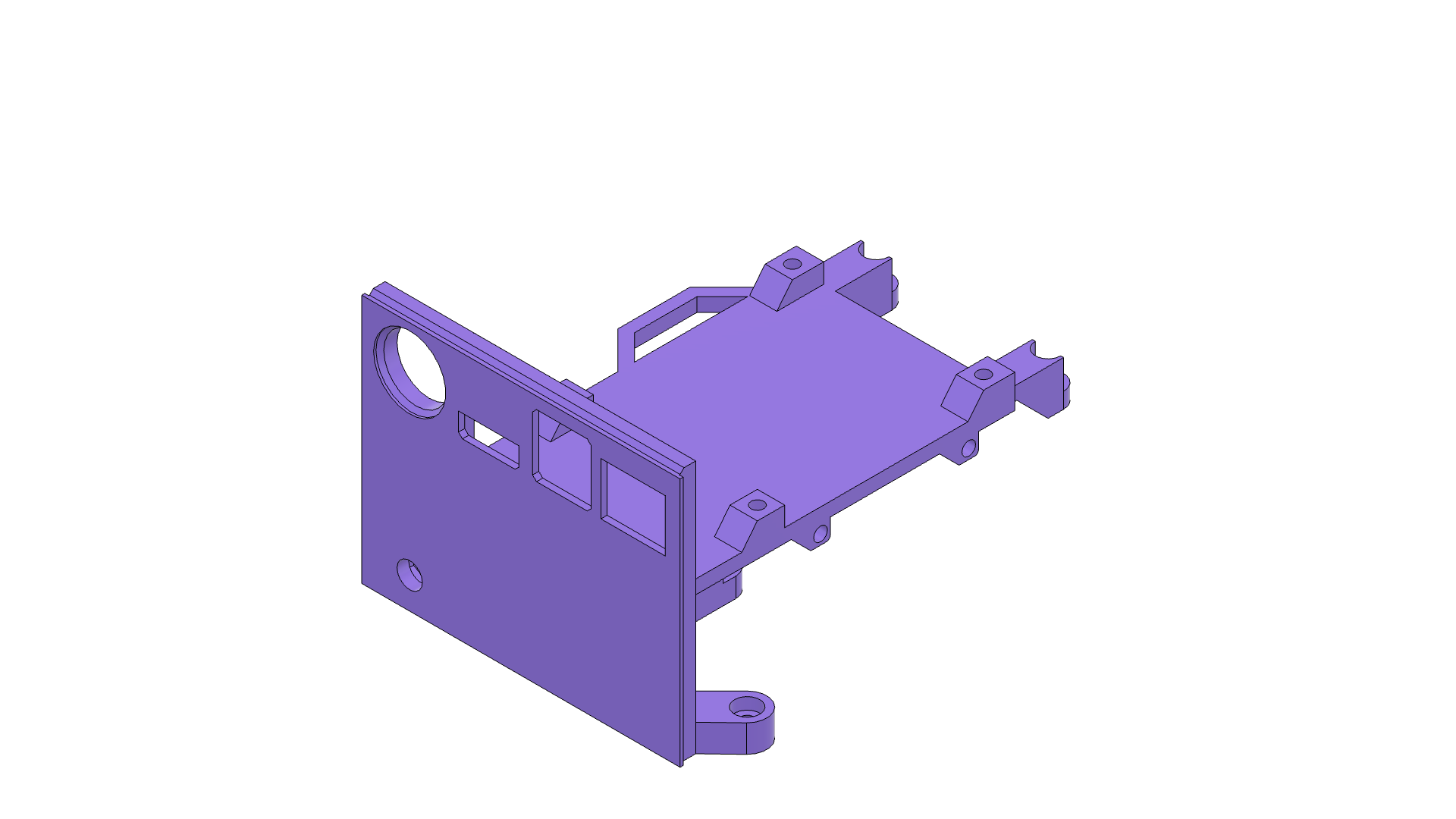 Auron assembly: Place the board carrier on the work surface.